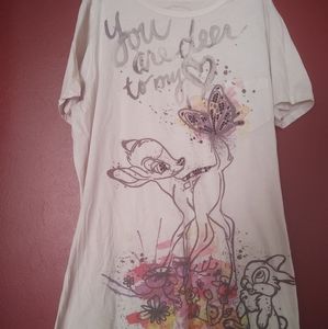 Disney Bambi and thumper pj top